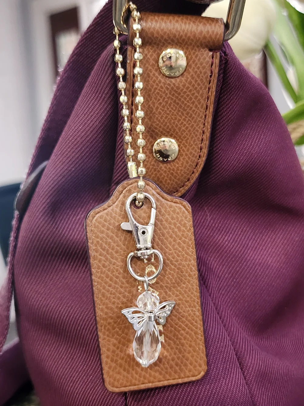 Coach purple crossbody
